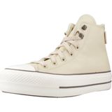 Converse - Chuck Taylor All Star Lift - Sportschoenen - Zwart - Canvas/Suède