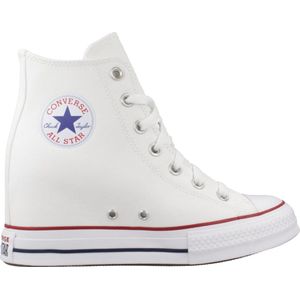 Converse - Chuck Taylor All Star Classic Wedge - Sneakers - White/Red/Navy - Platform