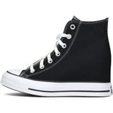 Converse - Chuck Taylor All Star Wedge Hi - Sneakers - Zwart