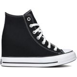 Converse - Chuck Taylor All Star Wedge Hi - Sneakers - Zwart