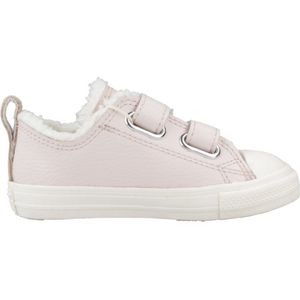 Converse Chuck Taylor all Star Leasther Sherpa Easy-on Roze