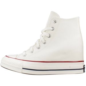 Converse Chuck 70 Wedge Platform - Sportschoenen - Egret/Black/Red