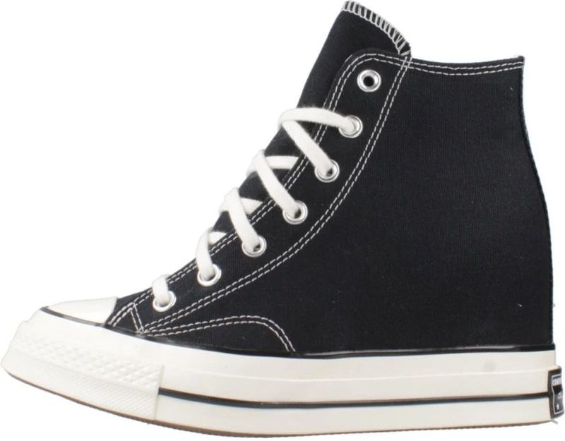 Converse Chuck 70 Wedge Platform - Sportschoenen - Zwart/Egret/Wit