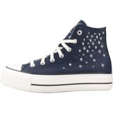 Converse - Chuck Taylor All Star Lift Hi - Sneakers - Blauw - Canvas