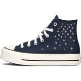 Converse - Chuck Taylor All Star Lift Hi - Sneakers - Blauw - Canvas