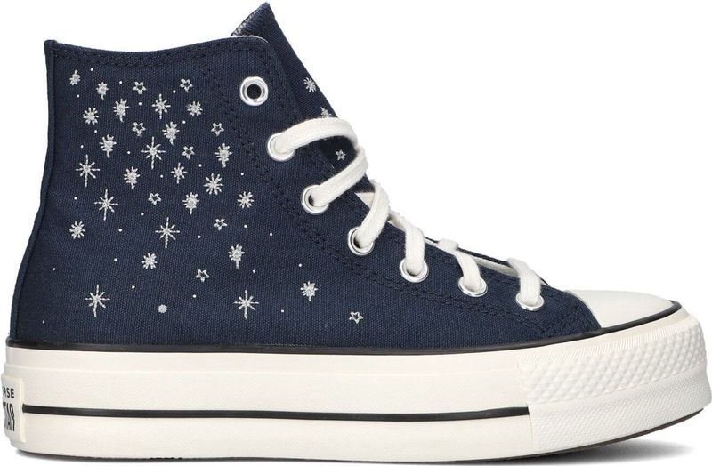 Converse - Chuck Taylor All Star Lift Hi - Sneakers - Blauw - Canvas