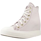 CONVERSE - CHUCK TAYLOR ALL STAR WEDGE - Sneakers Hoog - Goud / Orchidee / Offwhite
