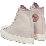 CONVERSE - CHUCK TAYLOR ALL STAR WEDGE - Sneakers Hoog - Goud / Orchidee / Offwhite
