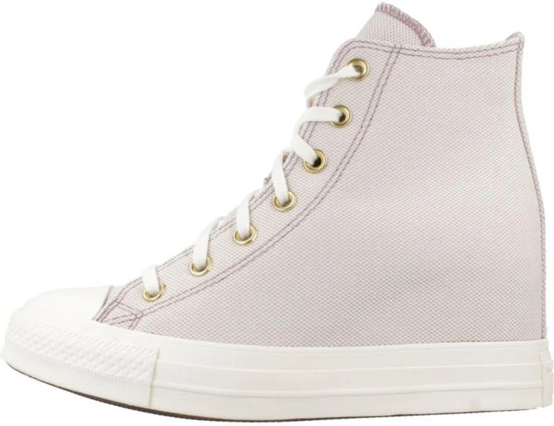 CONVERSE - CHUCK TAYLOR ALL STAR WEDGE - Sneakers Hoog - Goud / Orchidee / Offwhite
