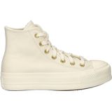 Sneakers - Effen - Imitatieleer - Snoersluiting - Flexibele Zool