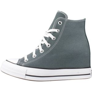 Converse - Chuck Taylor All Star Wedge - Sneakers - Groen - Dames