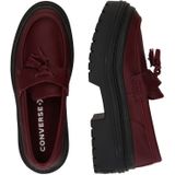Converse Chuck Taylor All Star Lugged Heel Loafer Platform Leather voor Vrouwen in Deep Bordeaux/Deep Bordeaux, Maat EU 41.5
