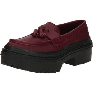 Converse Chuck Taylor All Star Lugged Heel Loafer Platform Leather voor Vrouwen in Deep Bordeaux/Deep Bordeaux, Maat EU 41.5