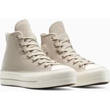 Converse - CHUCK TAYLOR ALL STAR LIFT PLATFORM SUEDE - Sneakers - Beige