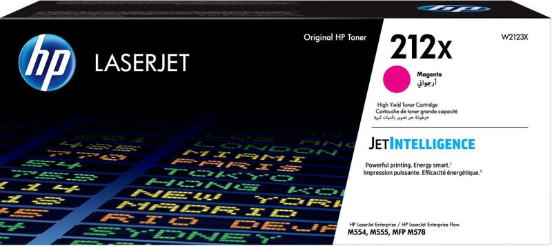 HP Toner 212X (W2123X) Magenta Hoge capaciteit