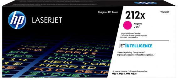 HP - W2123X - Tonercartridge - Rood - Tot 10000 pagina's