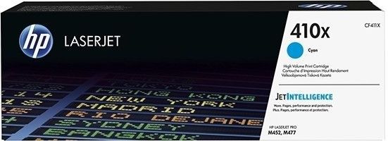 HP 410X (CF411X) toner cyaan hoge capaciteit (origineel)