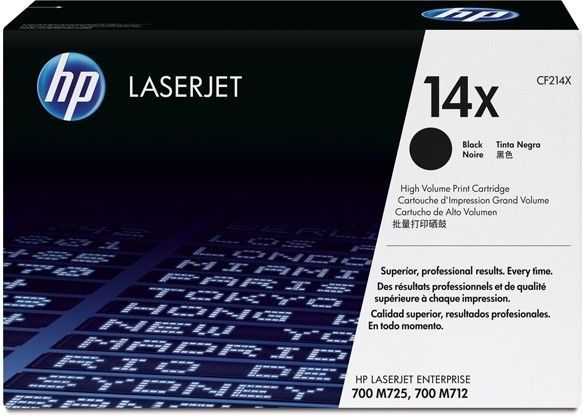 HP 14X (CF214X) toner zwart hoge capaciteit (origineel)