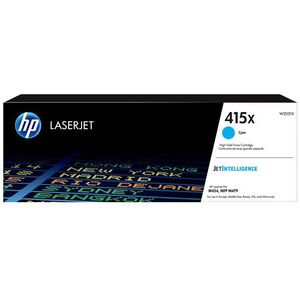 HP - 415X - Toner - Cyaan - Hoge Capaciteit - Tot 6000 Pagina's