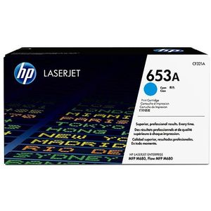 HP - 653A - Toner - Cyaan - Geschikt voor HP Color LaserJet MFP M680