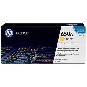 HP 650A (CE272A) toner geel (origineel)