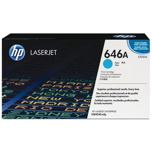 HP - 646A - Toner - Cyaan - Geschikt voor HP Color LaserJet - Origineel