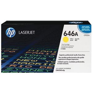 HP - 646A - Toner - Geel - Geschikt voor HP Laserprinters