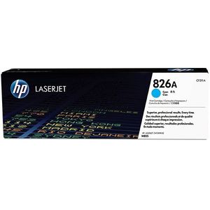 HP - 826A - Toner - Cyaan - Geschikt voor HP Color LaserJet M855