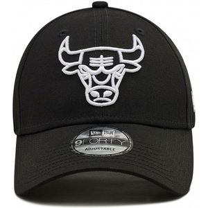 New Era 9fortyâ® Chicago Bulls Cap 12292586 - Kleur Zwart - Maat 1SIZE