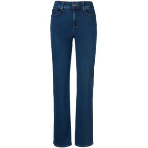 Marilyn Straight Jeans Mediumblauw Premium Denim (Petite)