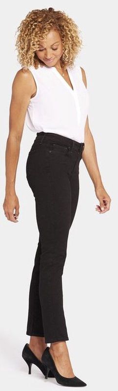 NYDJ Sheri Slim Jeans Zwart Premium Denim
