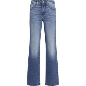 NYDJ - Ellison Straight Jeans - Medium Wassing - Katoen - Lift Tuck Technologie