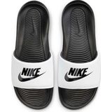 Nike Victori One Slippers Zwart Wit Zwart