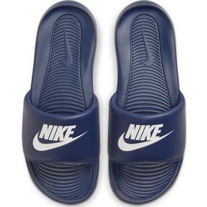 Nike Victori One Slide Slipper voor heren, Midnight Navy Wit Midnight Navy, 50.5 EU