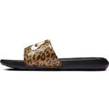 Nike Victori One Womens Print Sli Slippers Dames Bruin Dessin