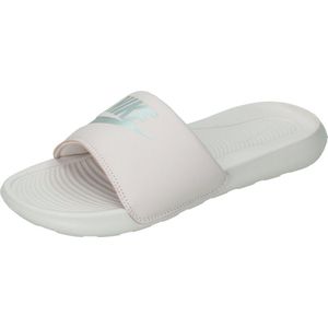 NIKE Victori One Slippers - Barely Rose Metallic Silver Barely Rose - Dames