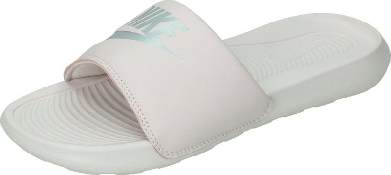 NIKE Victori One Slippers - Barely Rose Metallic Silver Barely Rose - Dames