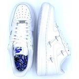 Nike Air Force 1 LX White Metallic Swooshes (Maat 37,5 / US 6,5)