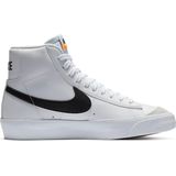 Nike - Blazer Mid '77 - Basketbalschoenen - Wit/Totaal Oranje/Zwart