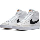 Nike - Blazer Mid '77 - Basketbalschoenen - Wit/Totaal Oranje/Zwart