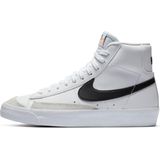 Nike - Blazer Mid '77 - Basketbalschoenen - Wit/Totaal Oranje/Zwart