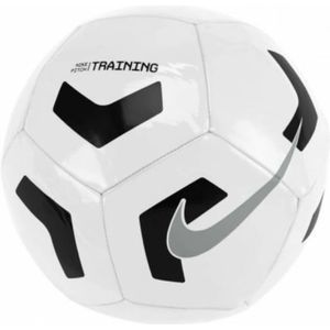 Nike Pitch Training Voetbal Maat 5 Wit Zwart Zilver