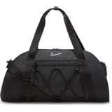 nike one club dames sporttas zwart