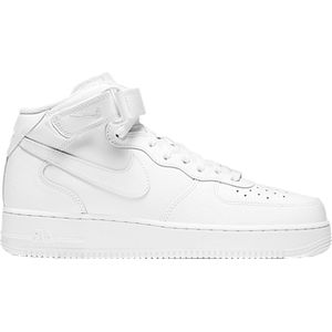 Nike - Air Force 1 Mid '07 - Sneakers - Wit - Leer