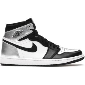 Nike Air Jordan 1 High OG, CD0461 001, Black/Black Metallic-Silver, EUR 40.5