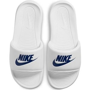Nike Victori One Slippers Heren - White/White/Game Royal- Heren, White/White/Game Royal