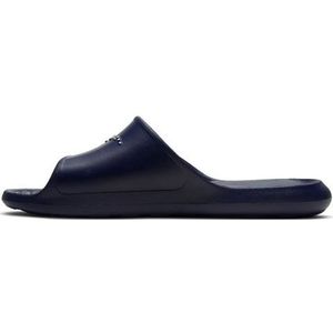 Nike Victori One Douche Slippers Donkerblauw Wit