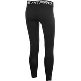 nike pro long tight zwart meisjes