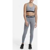 Nike Pro Legging - Carbon Heather - Polyweefsel - Dri-FIT Technologie