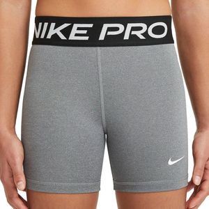 Nike - Pro 3"-Short - Sportbroek - Carbon Heather - Polymateriaal